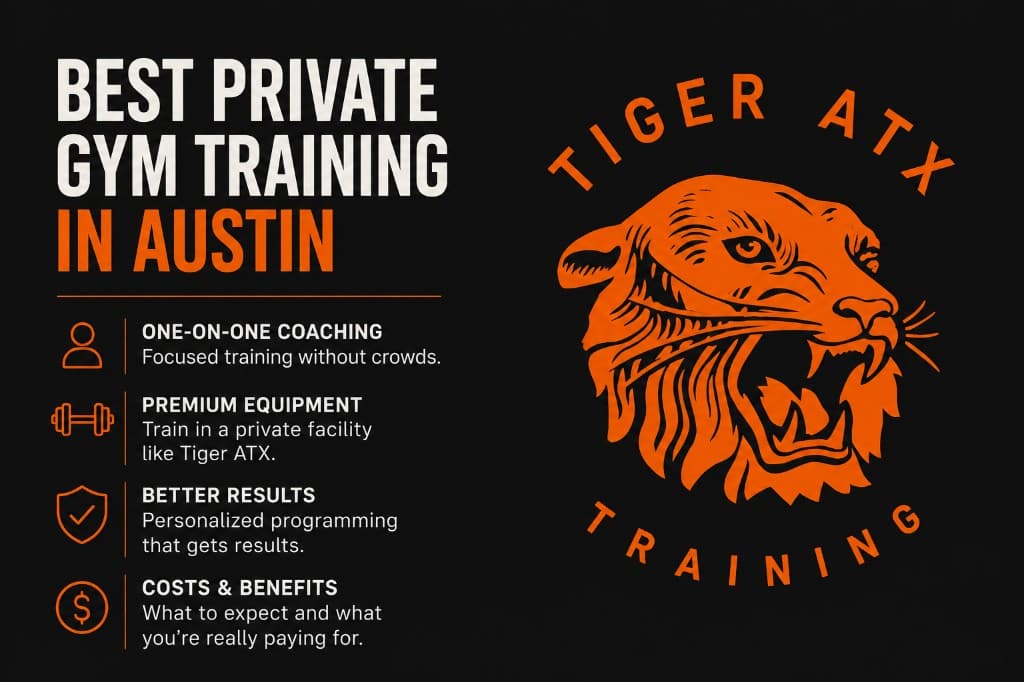 Best private gym training in Austin — Tiger ATX one-on-one coaching, premium equipment, and personalized programming